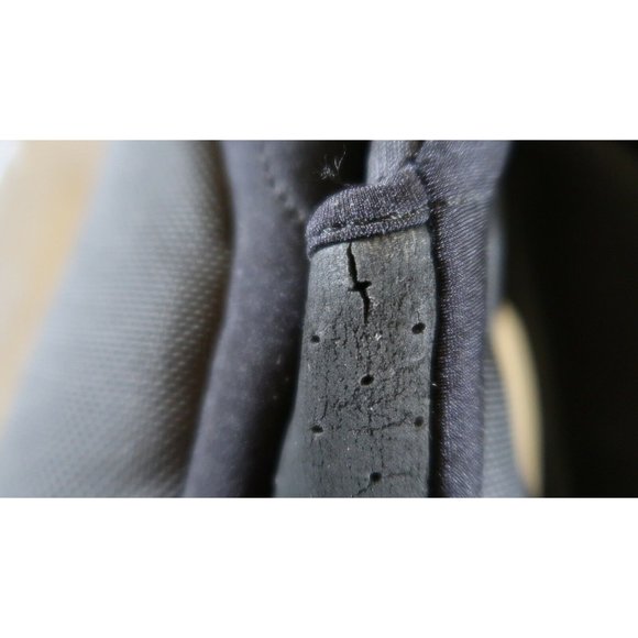 RARE Vintage 2000 Nike Basketball Low Black / Yellow (830156 003 00) Sz 9 - Picture 5 of 11